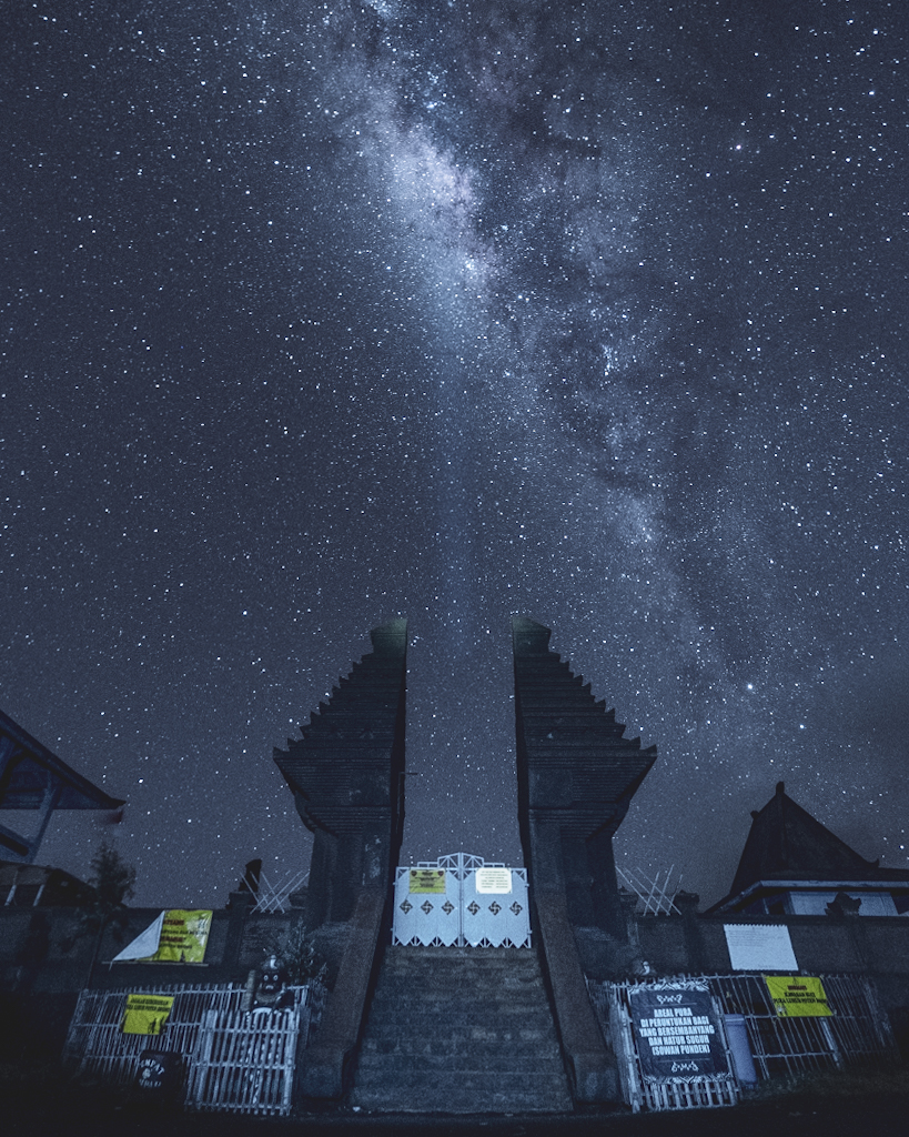 Milkyway at temple